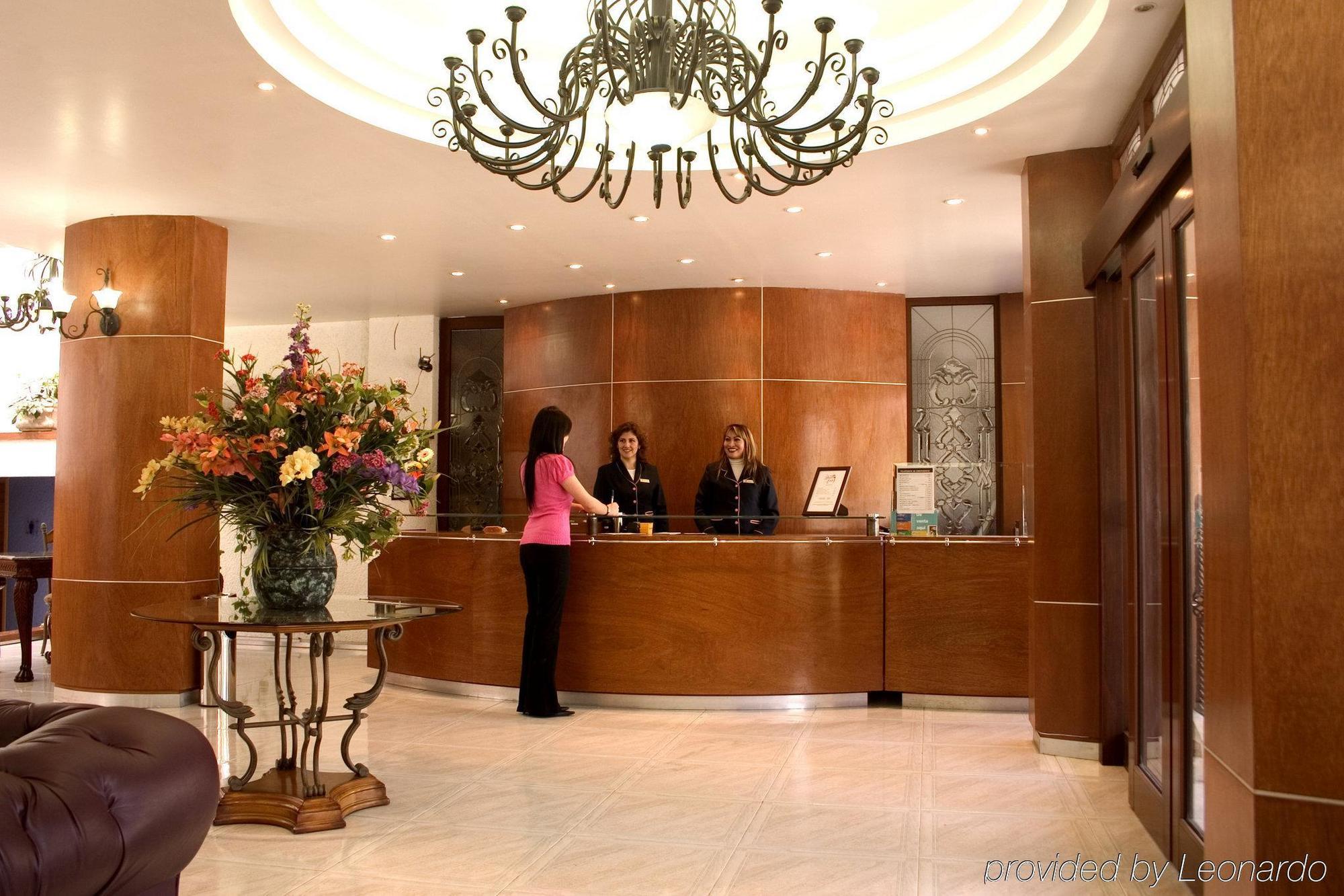 Hotel Emily Pachuca Interior foto